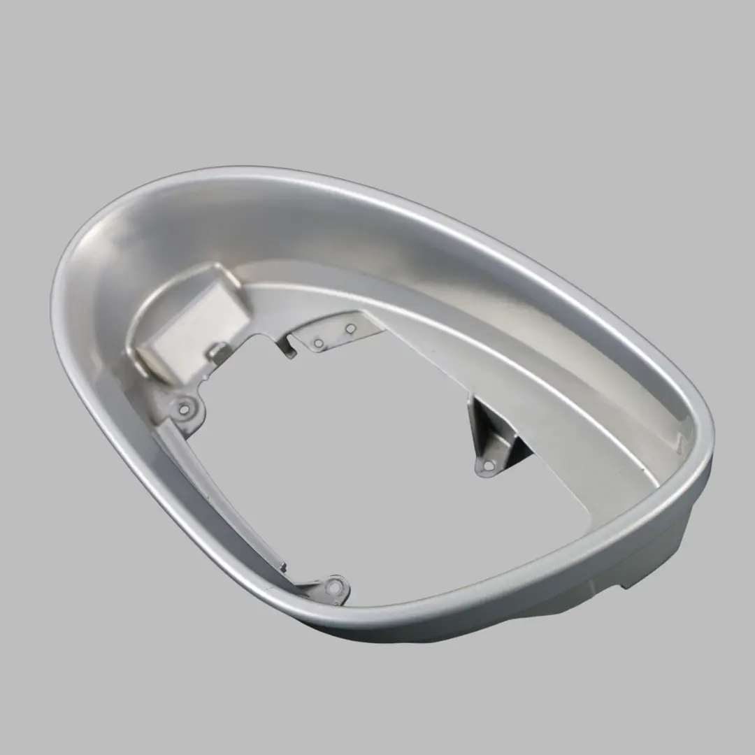 Mercedes C219 W221 Außenspiegel Ring Links Verkleidung Designo Silber - SKU A2198100164-SVR - Teilenummer A2198100164
