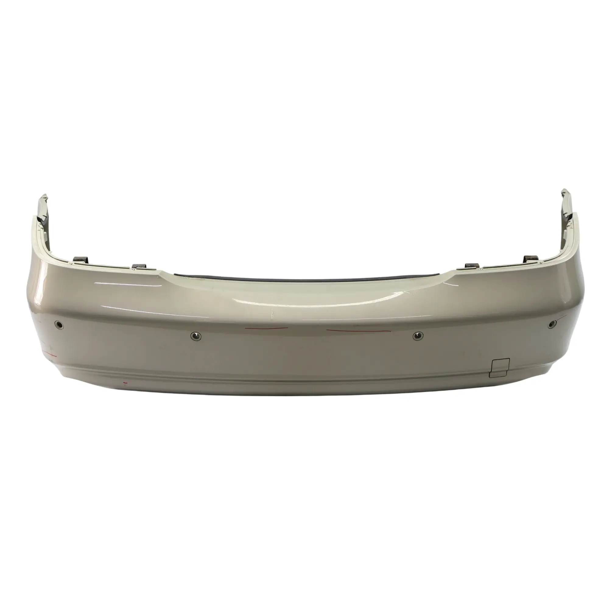 Mercedes W219 Rear Bumper Trim Panel Covering Designo Silver Metallic - 029
