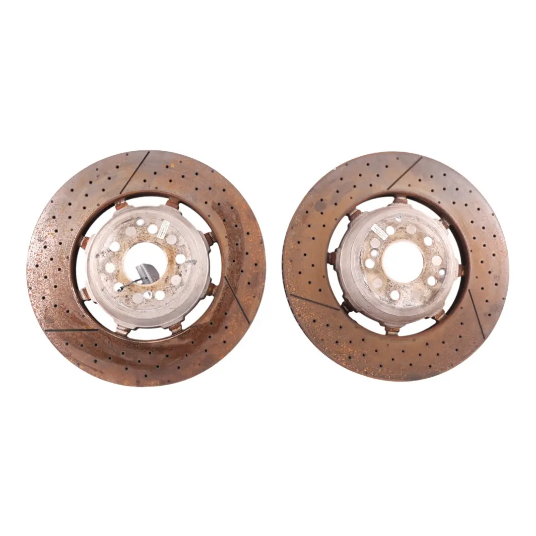 Freno Perforado Delantero Izq Der Set para Mercedes W205 R231 Disco con número de pieza A2314211812 Mercedes W205 R231 Disco Freno Perforado Delantero Izq Der Set - SKU A2314211812 - Número de pieza A2314211812