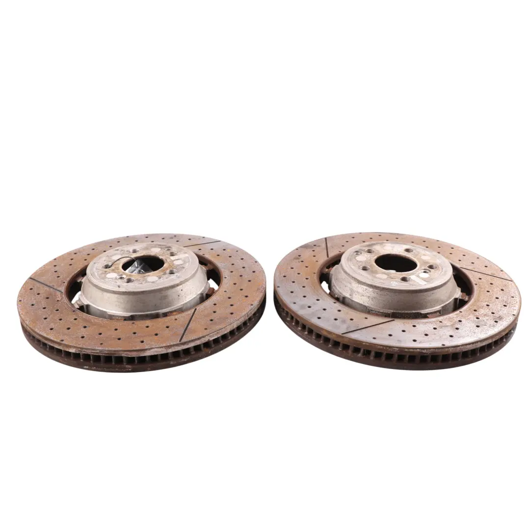 Mercedes W205 R231 Disco Freno Perforado Delantero Izq Der Set - SKU A2314211812 - Número de pieza A2314211812
