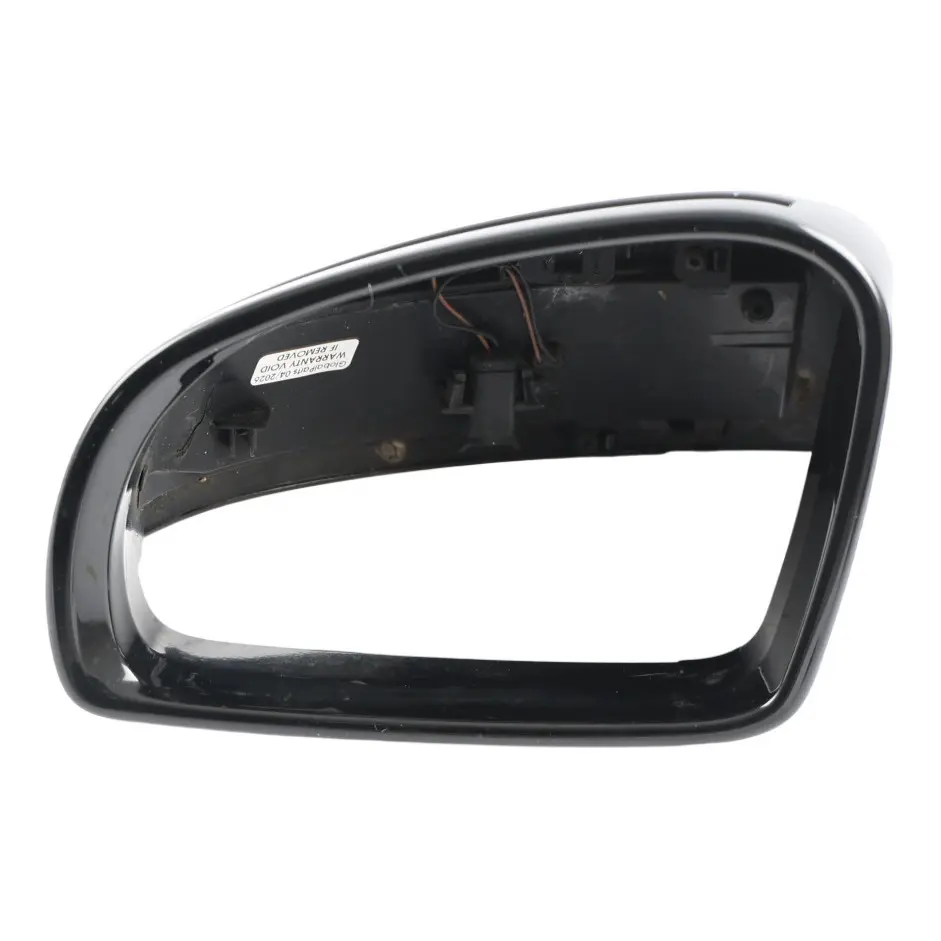 Mercedes R172 C231 Wing Mirror Cover Left N/S Obsidian Black - 197 A2318101700