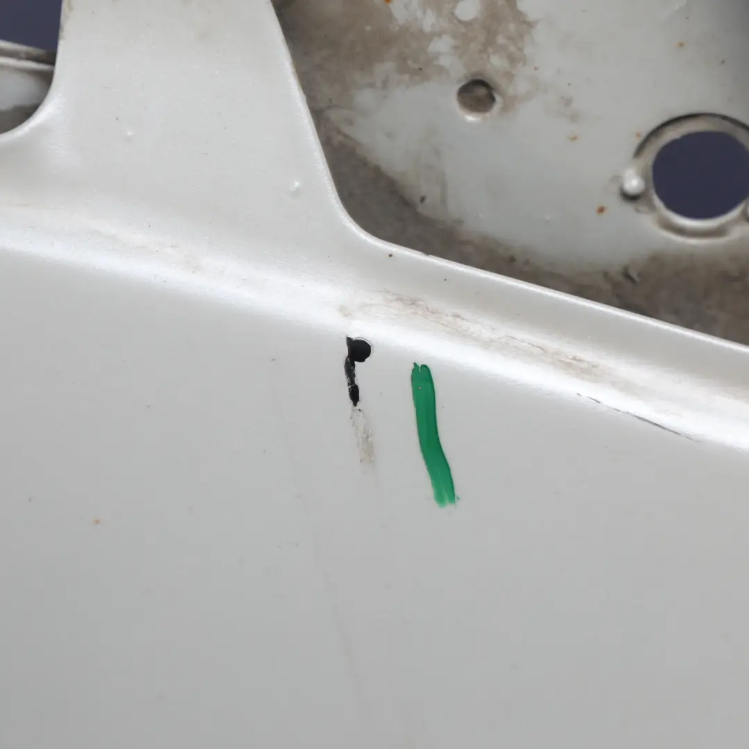 Hood Bonnet Trim Panel Facelift Diamond White Metallic - 799 to Mercedes R231 with Part number A2318800057 Mercedes R231 Hood Bonnet Trim Panel Facelift Diamond White Metallic - 799 - SKU A2318800057-DWM - Part number A2318800057