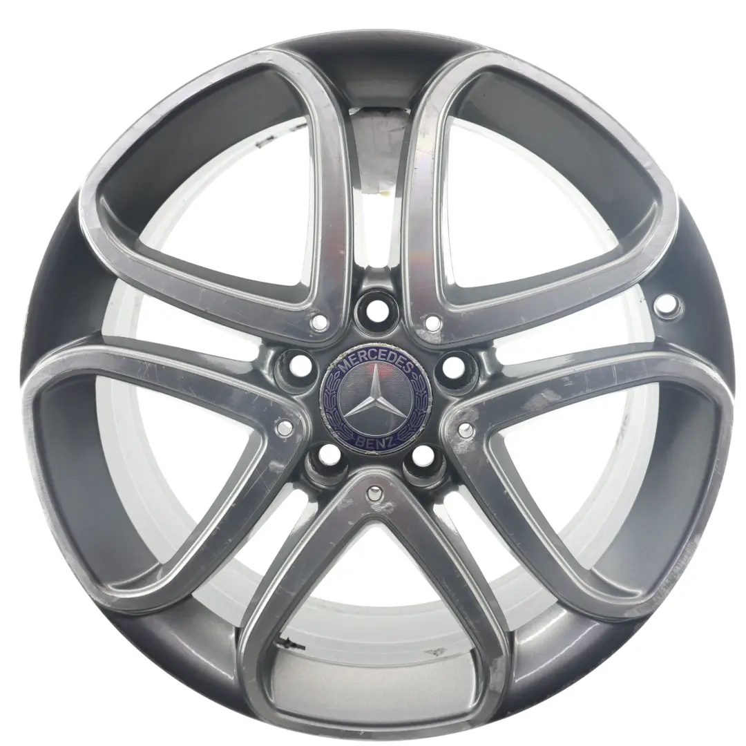 Mercedes W176 Llanta Aleación 17" 5 Radios Dobles ET:52.5 7.5J - SKU A2464010302-1 - Número de pieza A2464010302