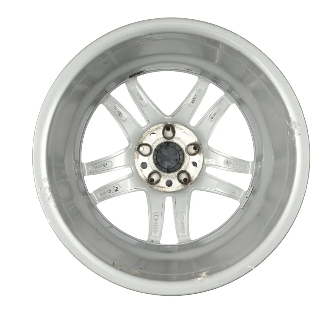 Mercedes W176 Felga Aluminiowa 17" 5 Double Spoke ET:52.5 7.5J - SKU A2464010302-1 - Numer Części A2464010302