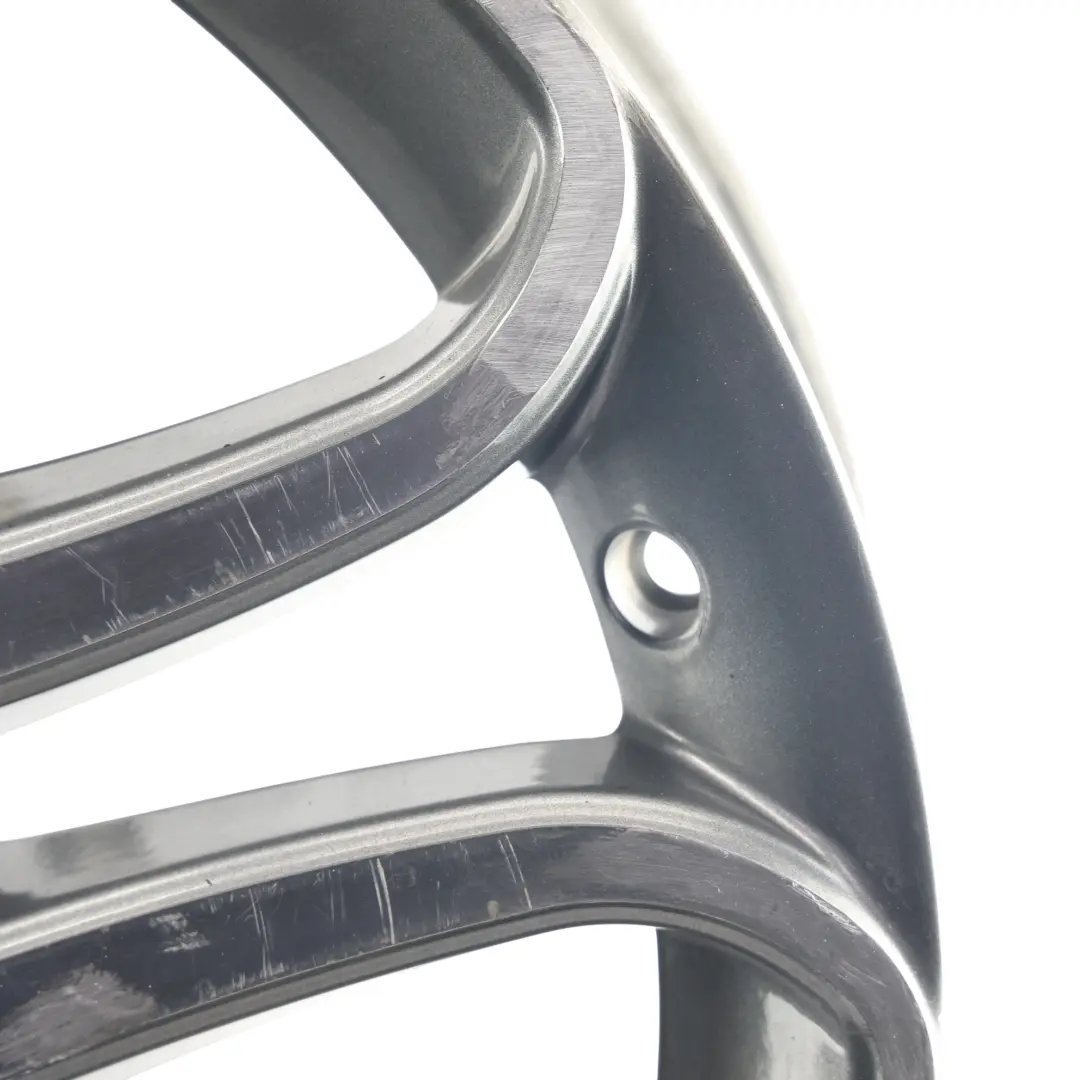 Mercedes W176 Wheel Alloy Rim 17" 5 Double Spoke ET:52.5 7.5J - SKU A2464010302-1 - Part number A2464010302