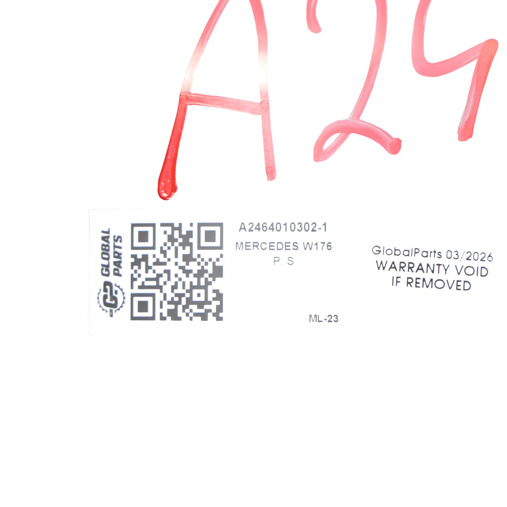 Mercedes W176 Felge 17" 5 Doppel Speichen ET:52.5 7.5J A2464010302