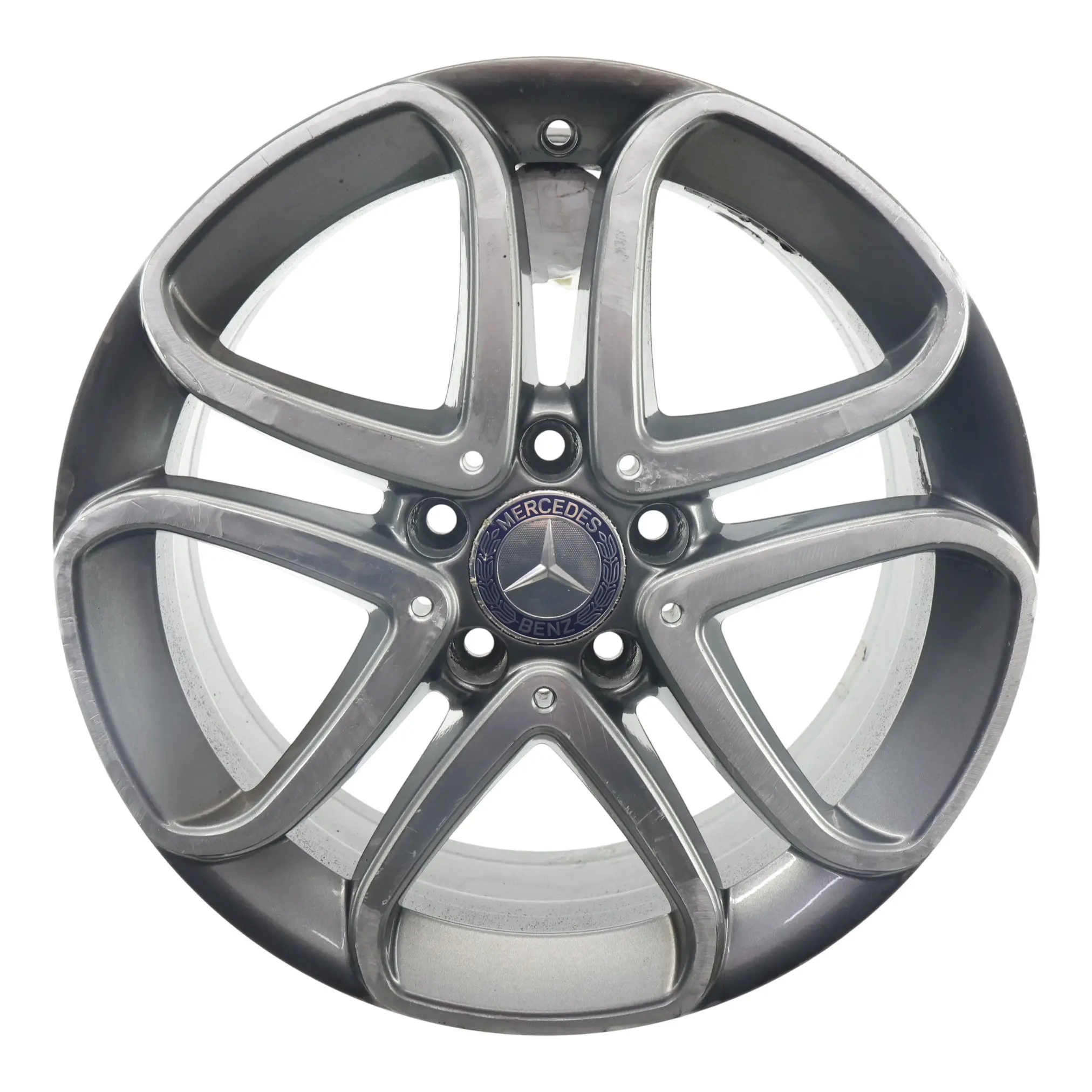 Mercedes W176 Felge Leichtmetall 17" ET:52.5 7.5J 5 Doppelspeiche A2464010302