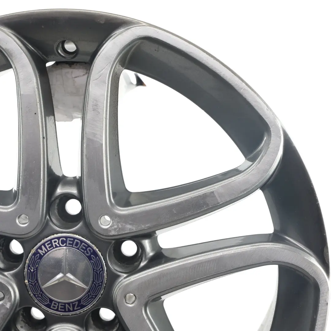 Llanta De Aleación 17" ET:52.5 7.5J 5 Radios Dobles para Mercedes W176 con número de pieza A2464010302 Mercedes W176 Llanta De Aleación 17" ET:52.5 7.5J 5 Radios Dobles - SKU A2464010302-2 - Número de pieza A2464010302