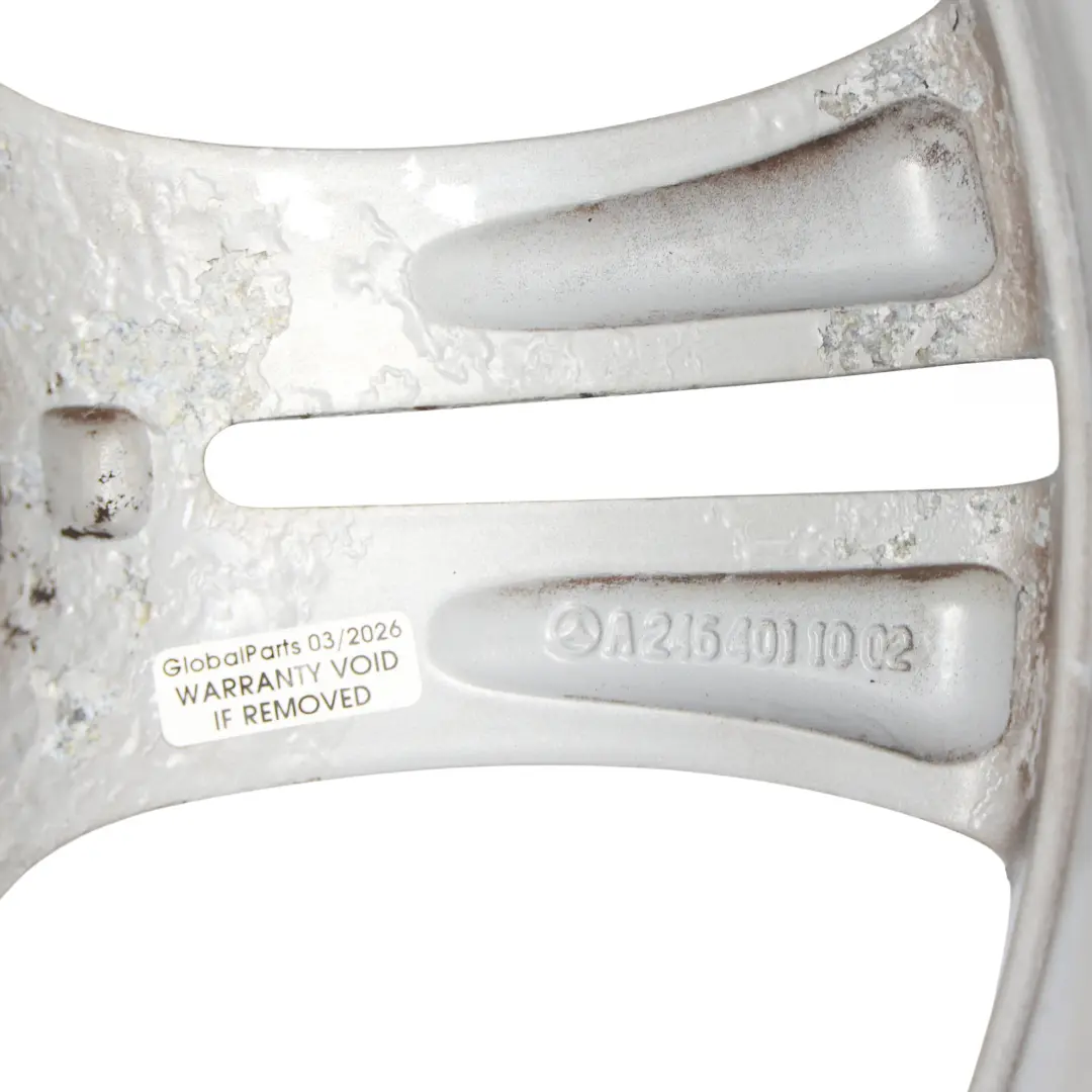 Mercedes W176 W246 Srebrna Felga Aluminiowa 17" 7.5J ET:52.5 - SKU A2464011002-1 - Numer Części A2464011002