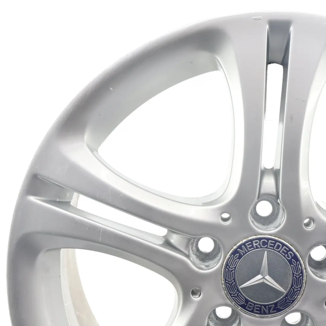 Mercedes W176 W246 Silberne Leichtmetallfelge 17" 7.5J ET:52.5 - SKU A2464011002-1 - Teilenummer A2464011002
