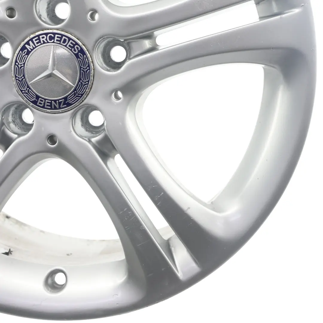 Mercedes W176 W246 Silver Wheel Alloy Rim 17" 7.5J ET:52.5 - SKU A2464011002-1 - Part number A2464011002