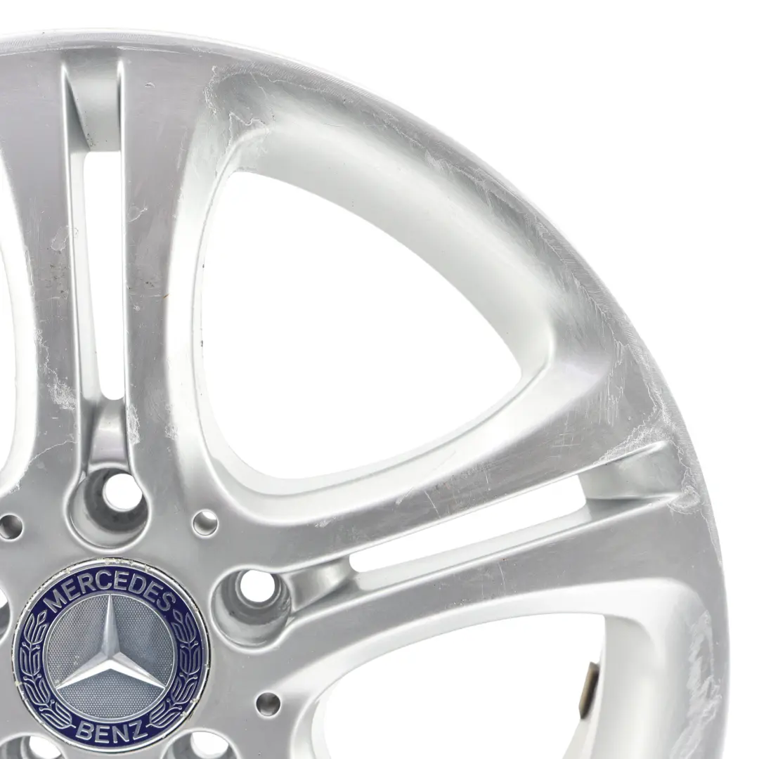 Mercedes W176 W246 Silberne Leichtmetallfelge 17" 7.5J ET:52.5 - SKU A2464011002-2 - Teilenummer A2464011002