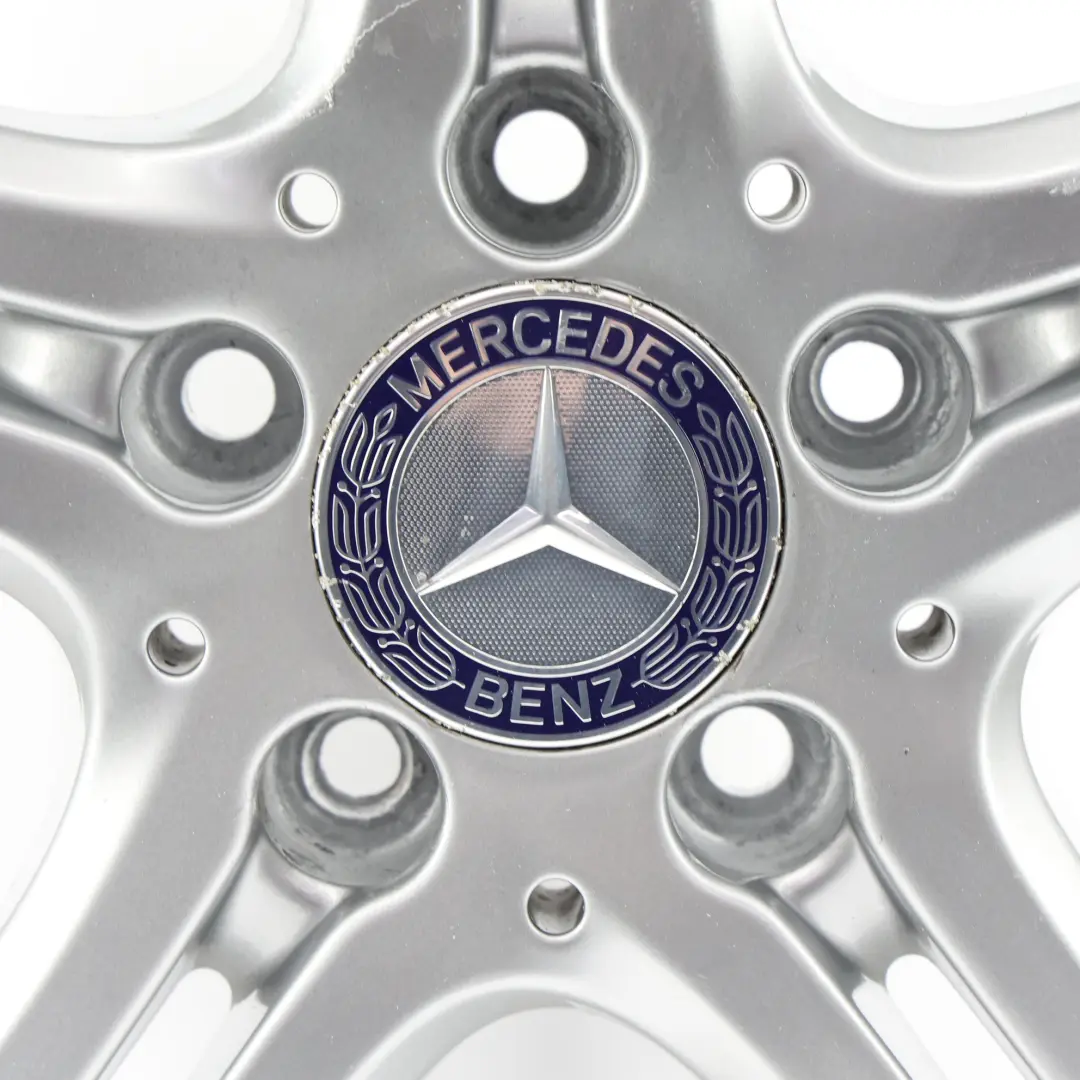 Mercedes W176 W246 Silberne Leichtmetallfelge 17" 7.5J ET:52.5 - SKU A2464011002-2 - Teilenummer A2464011002