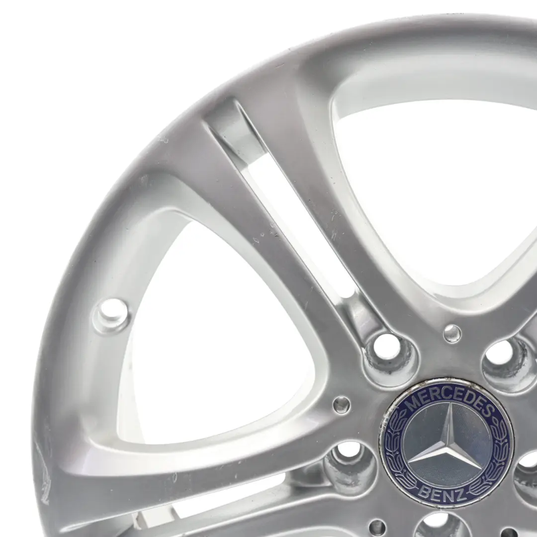 Mercedes W176 W246 Silver Wheel Alloy Rim 17" 7.5J ET:52.5 - SKU A2464011002-3 - Part number A2464011002