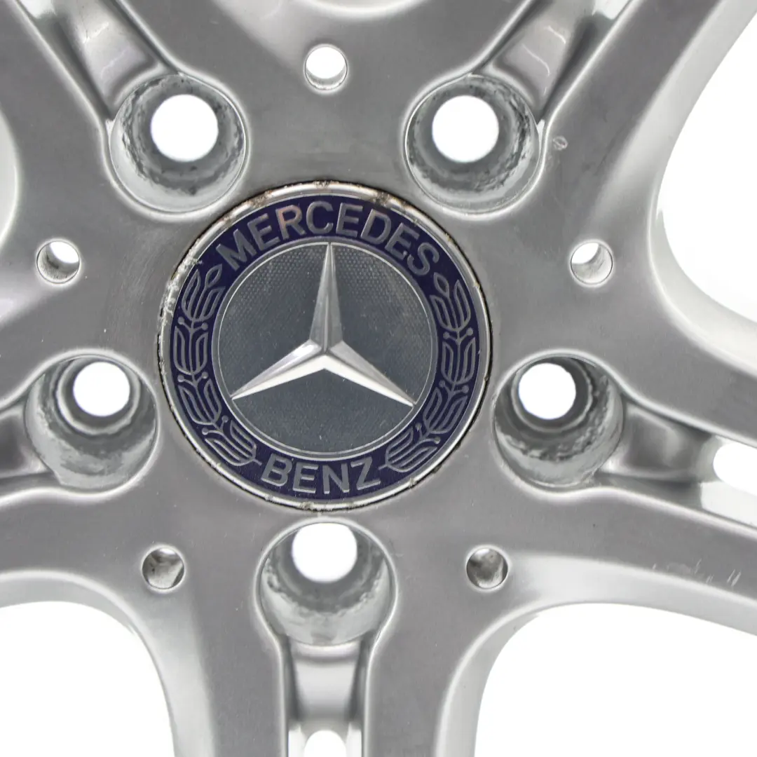 Alloy Rim 17" 7.5J ET:52.5 to Mercedes W176 W246 Silver Wheel with Part number A2464011002 Mercedes W176 W246 Silver Wheel Alloy Rim 17" 7.5J ET:52.5 - SKU A2464011002-3 - Part number A2464011002