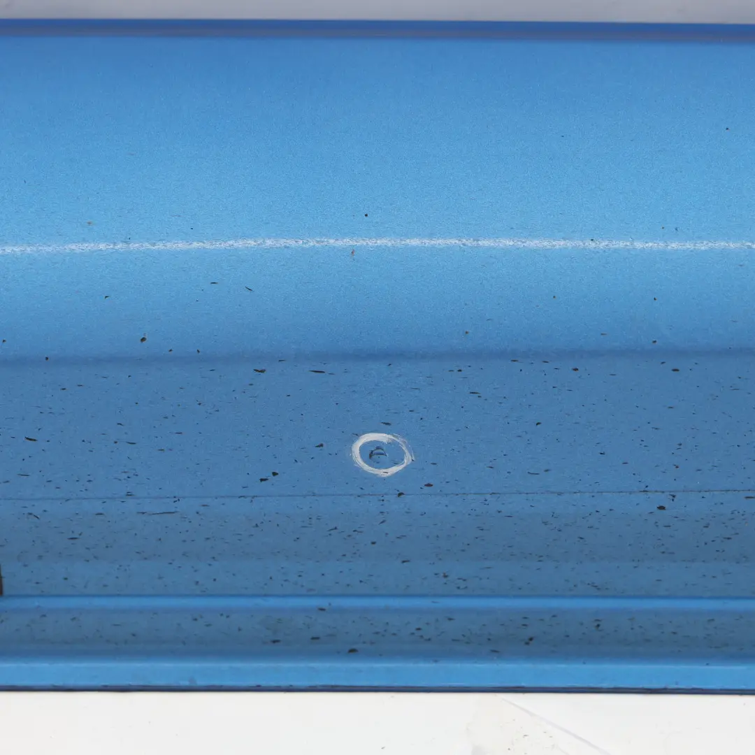 Door Sill Side Cover Skirt Right O/S South Sea Blue 162 to Mercedes W176 W246 with Part number A2466980654 Mercedes W176 W246 Door Sill Side Cover Skirt Right O/S South Sea Blue 162 - SKU A2466980654-SSB - Part number A2466980654