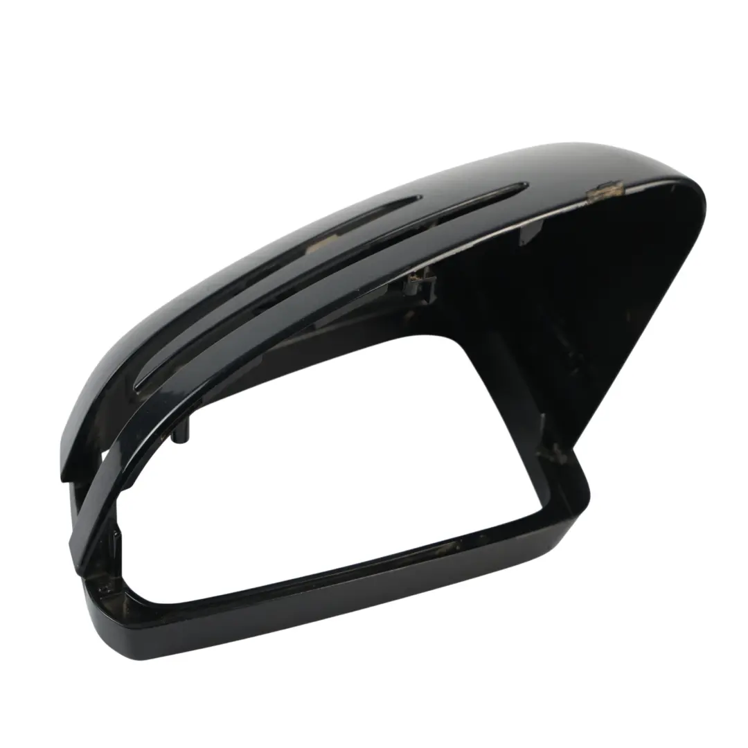Wing Mirror Cover Right Cap Casing O/S Cosmos Black - 191 to Mercedes W176 with Part number A2468110200 Mercedes W176 Wing Mirror Cover Right Cap Casing O/S Cosmos Black - 191 - SKU A2468110200-KB1 - Part number A2468110200