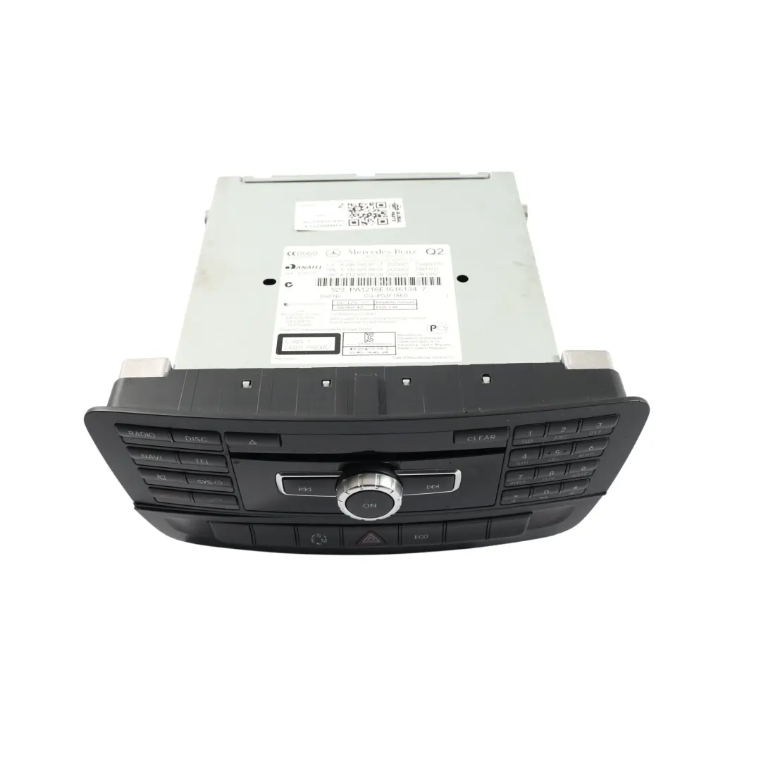 Mercedes W176 W246 Radio Head Unit COMAND Navi Player Control Unit - SKU A2469000012-4 - Part number A2469000012