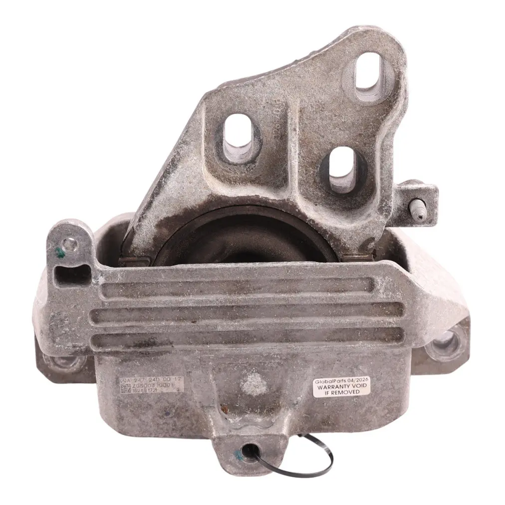 Mount Support Holder Carrier Bracket Left N/S to Mercedes W177 Engine with Part number A2472400017 Mercedes W177 Engine Mount Support Holder Carrier Bracket Left N/S - SKU A2472400017 - Part number A2472400017