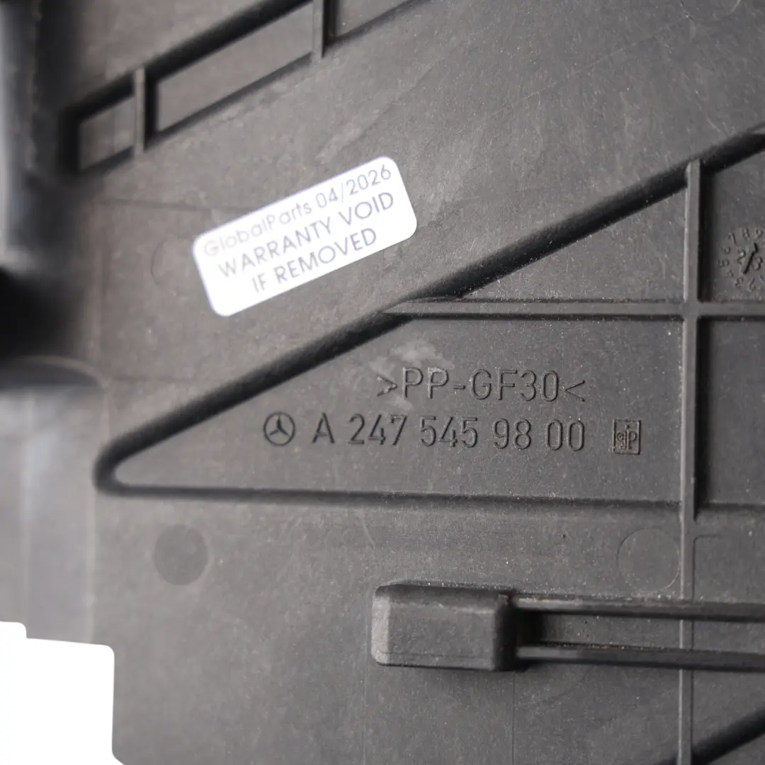 Mercedes C118 W177 W247 Battery Tray Holder Bracket Mount - SKU RHD-A2475459800 - Part number A2475459800