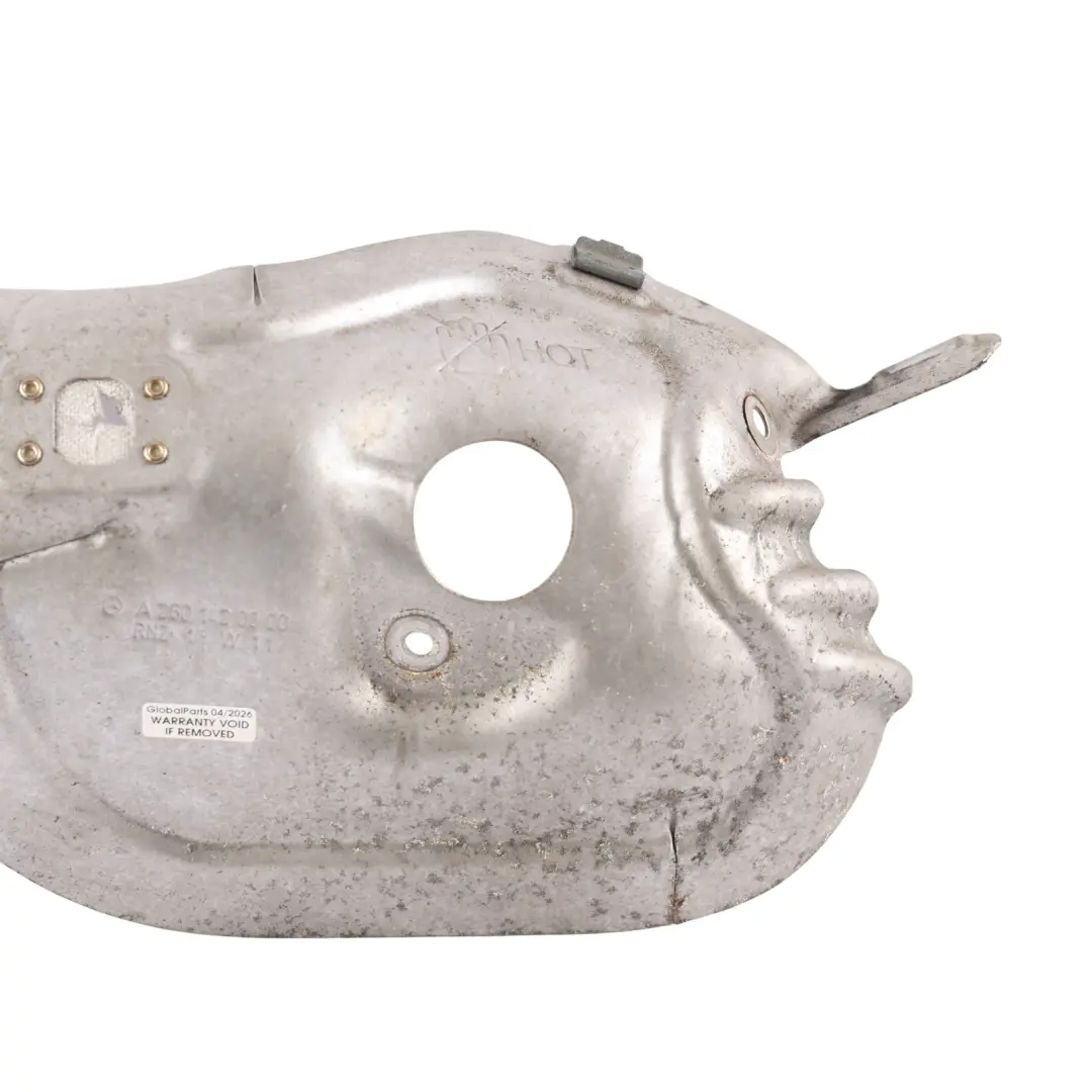 Turbocharger Heat Shield Cover to Mercedes W177 Turbo with Part number A2601420300 Mercedes W177 Turbo Turbocharger Heat Shield Cover - SKU A2601420300 - Part number A2601420300