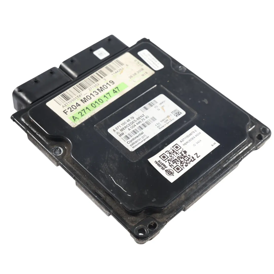 C180 Kompressor 271.952 156HP Calculateur ECU Manuel pour Mercedes W204 à propos du numéro de pièce A2711504879 Mercedes W204 C180 Kompressor 271.952 156HP Calculateur ECU Manuel - SKU A2711504879-2 - Numéro de pièce A2711504879