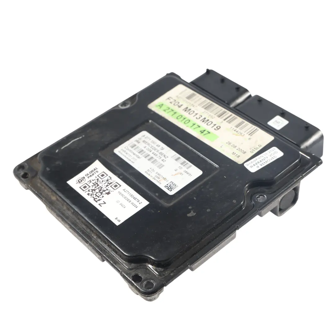 C180 Kompressor 271.952 156HP Centralina ECU Manuale per Mercedes W204 con numero di parte A2711504879 Mercedes W204 C180 Kompressor 271.952 156HP Centralina ECU Manuale - SKU A2711504879-2 - Numero di parte A2711504879