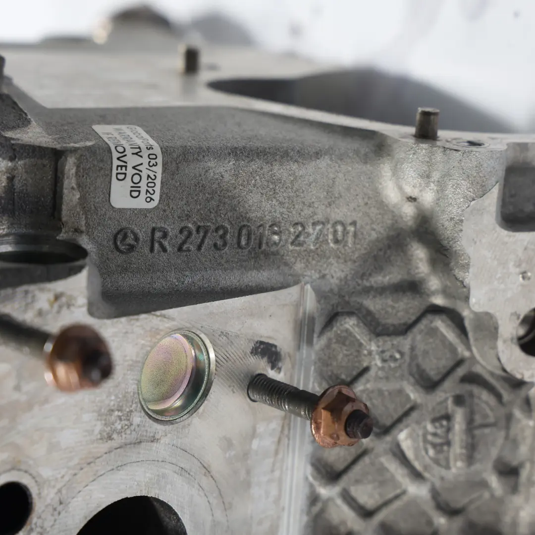 Testata Cilindri Destra M273 Benzina R2730162701 per Mercedes W164 W212 W221 con numero di parte A2730104920 Mercedes W164 W212 W221 Testata Cilindri Destra M273 Benzina R2730162701 - SKU A2730104920 - Numero di parte A2730104920