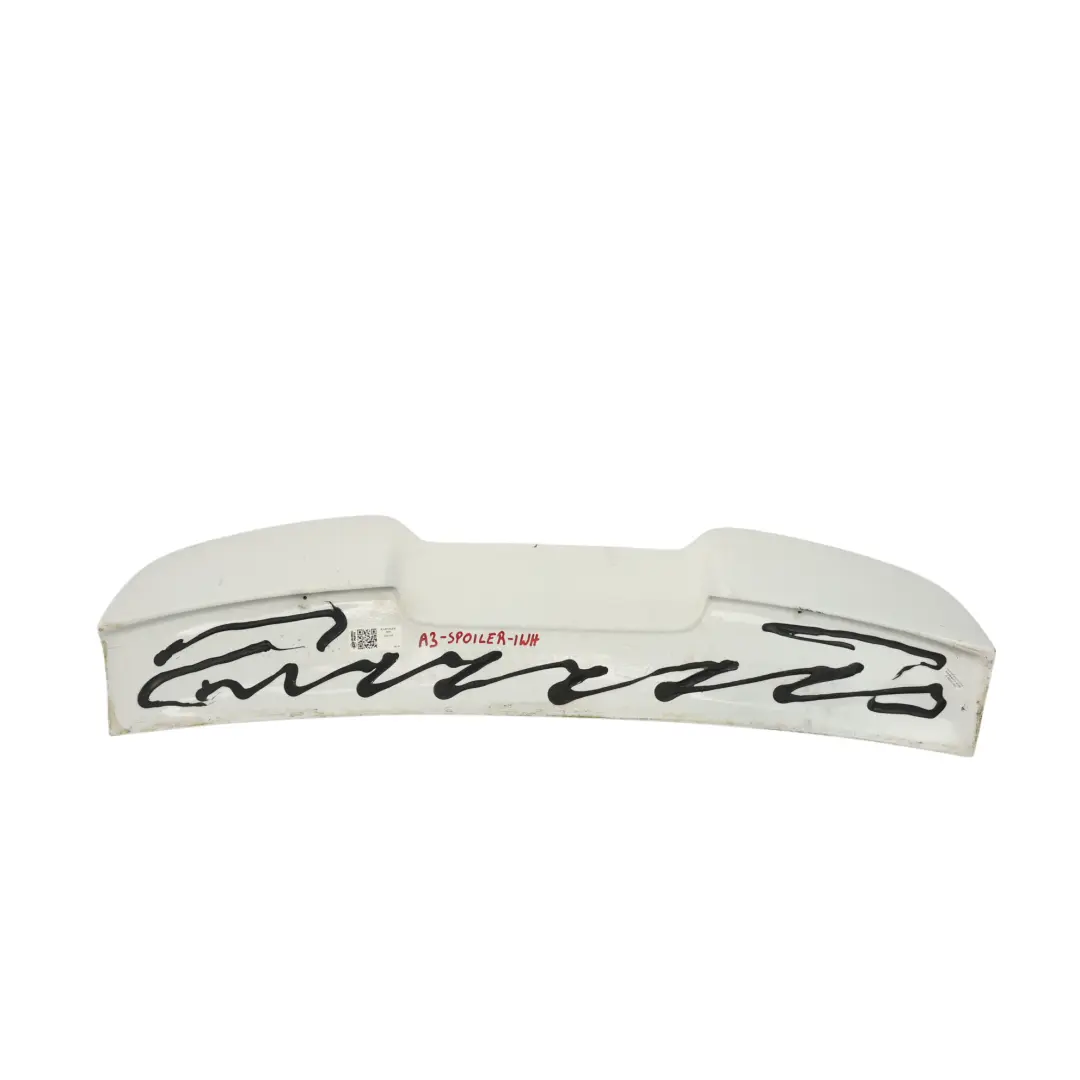 Spoiler Boot Trunk Lid Tailgate Panel Cover Ibis White - Y9C to Audi A3 8P Rear with Part number A3-SPOILER Audi A3 8P Rear Spoiler Boot Trunk Lid Tailgate Panel Cover Ibis White - Y9C - SKU A3-SPOILER-IWH - Part number A3-SPOILER