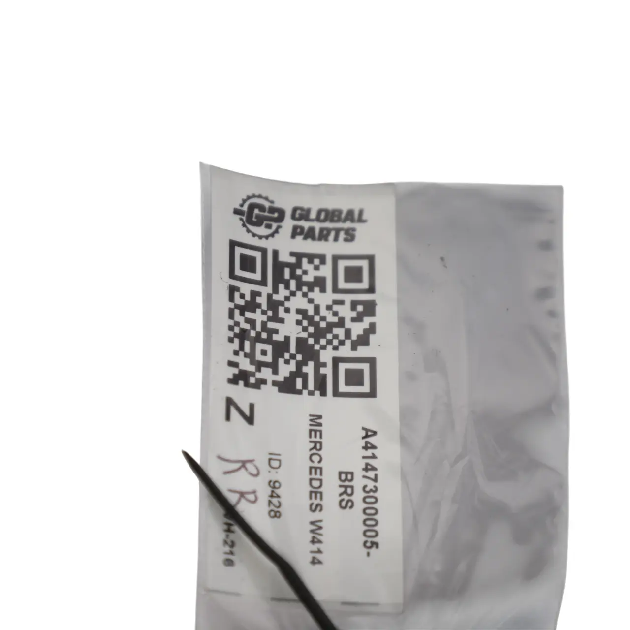 Mercedes-Benz W414 Porte Coulissante Droite Brilliant Argent Metallise -