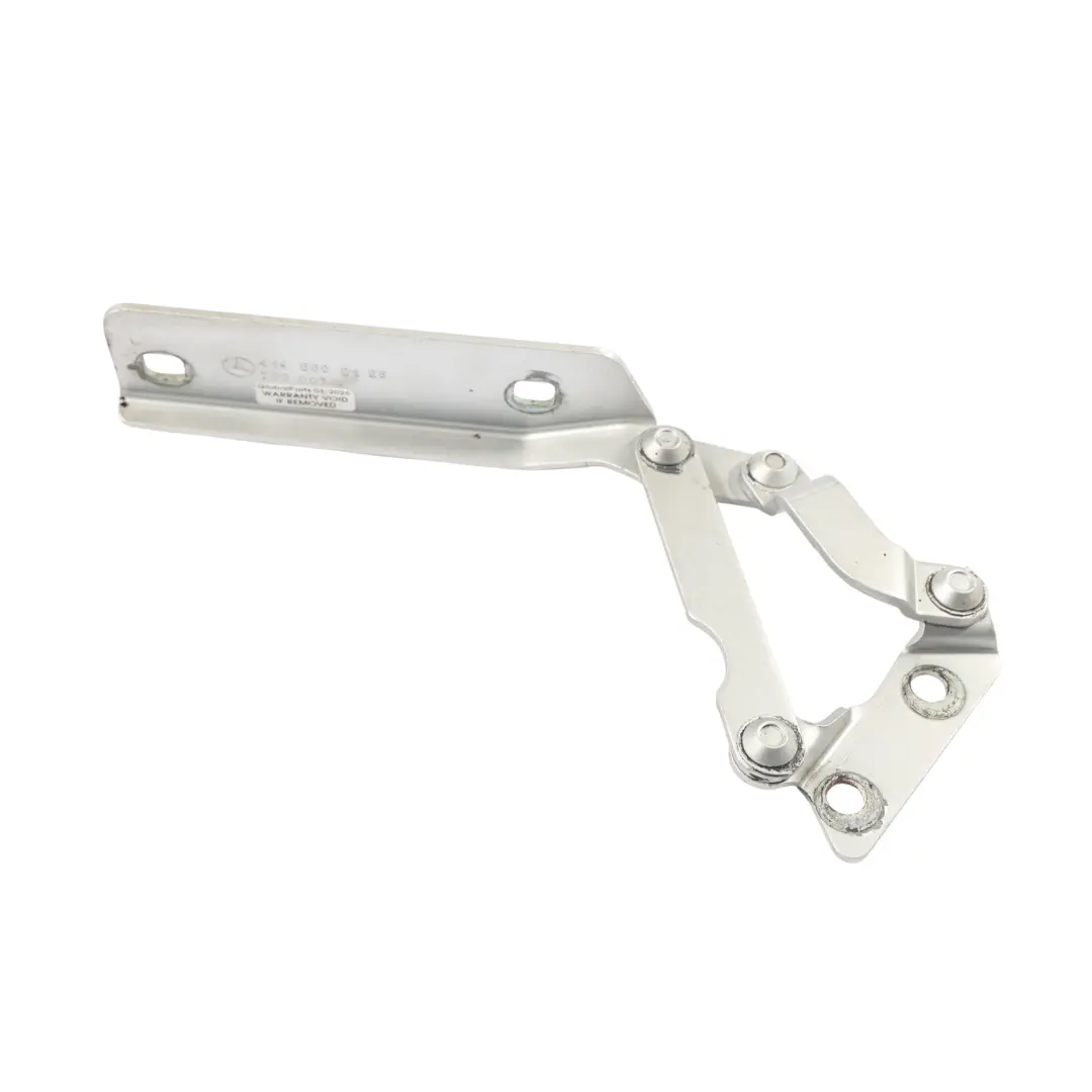 W414 Charnière Capot Avant Droite Argent pour Mercedes à propos du numéro de pièce A4148800128 Mercedes W414 Charnière Capot Avant Droite Argent - SKU A4148800128-BRS - Numéro de pièce A4148800128