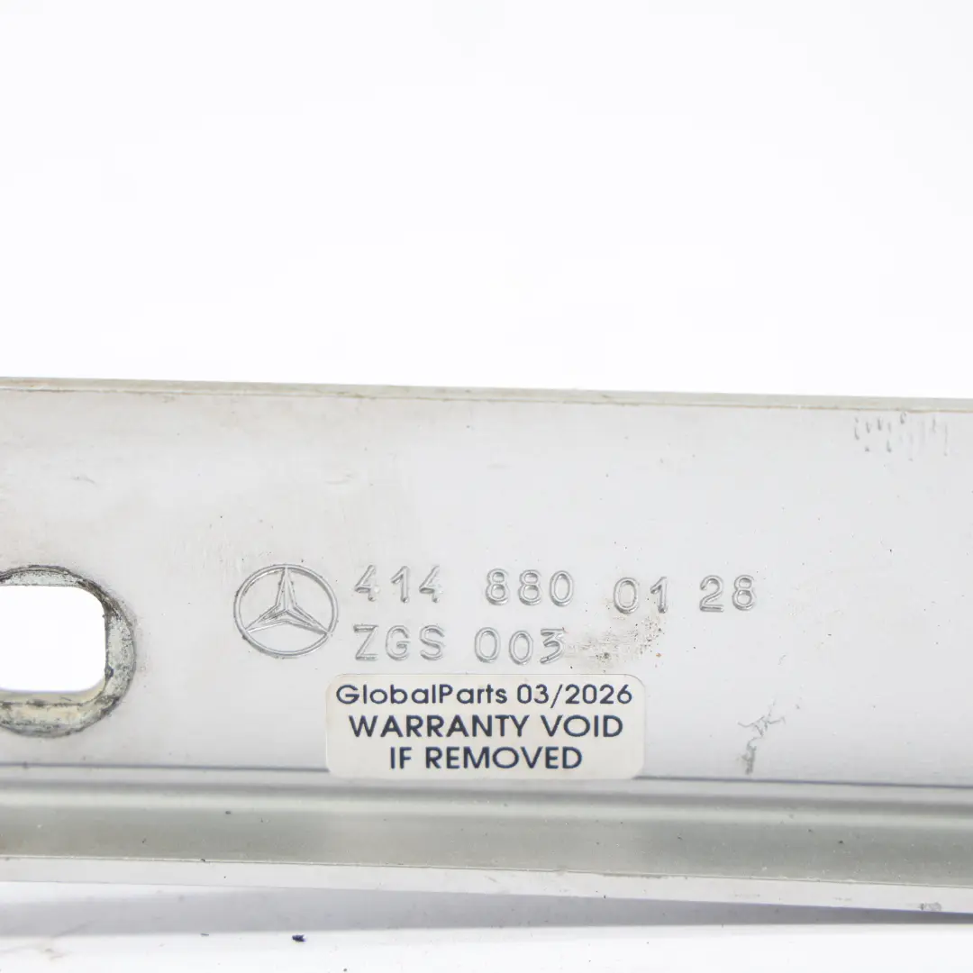 W414 Hood Bonnet Hinge Front Right O/S Silver - 9744 to Mercedes Vaneo with Part number A4148800128 Mercedes Vaneo W414 Hood Bonnet Hinge Front Right O/S Silver - 9744 - SKU A4148800128-BRS - Part number A4148800128