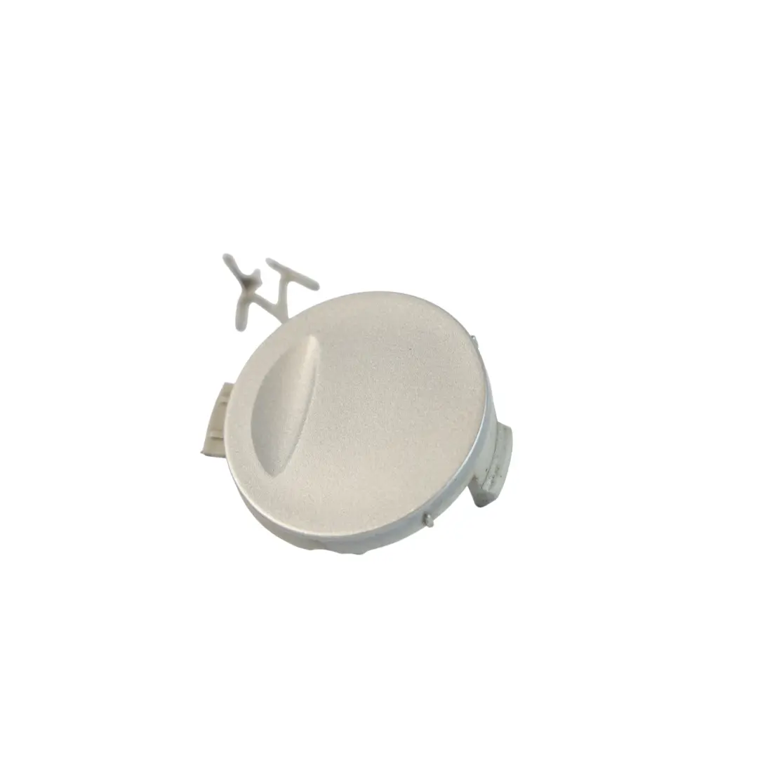 W414 Rear Tow Eye Hook Cover Brilliant Silver - 9744 to Mercedes Vaneo with Part number A4148850081 Mercedes Vaneo W414 Rear Tow Eye Hook Cover Brilliant Silver - 9744 - SKU A4148850081-BRS - Part number A4148850081