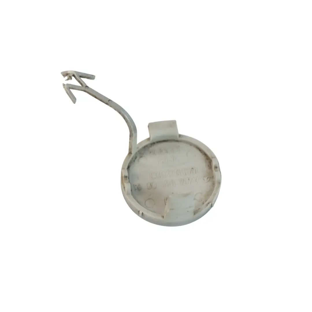 W414 Rear Tow Eye Hook Cover Brilliant Silver - 9744 to Mercedes Vaneo with Part number A4148850081 Mercedes Vaneo W414 Rear Tow Eye Hook Cover Brilliant Silver - 9744 - SKU A4148850081-BRS - Part number A4148850081