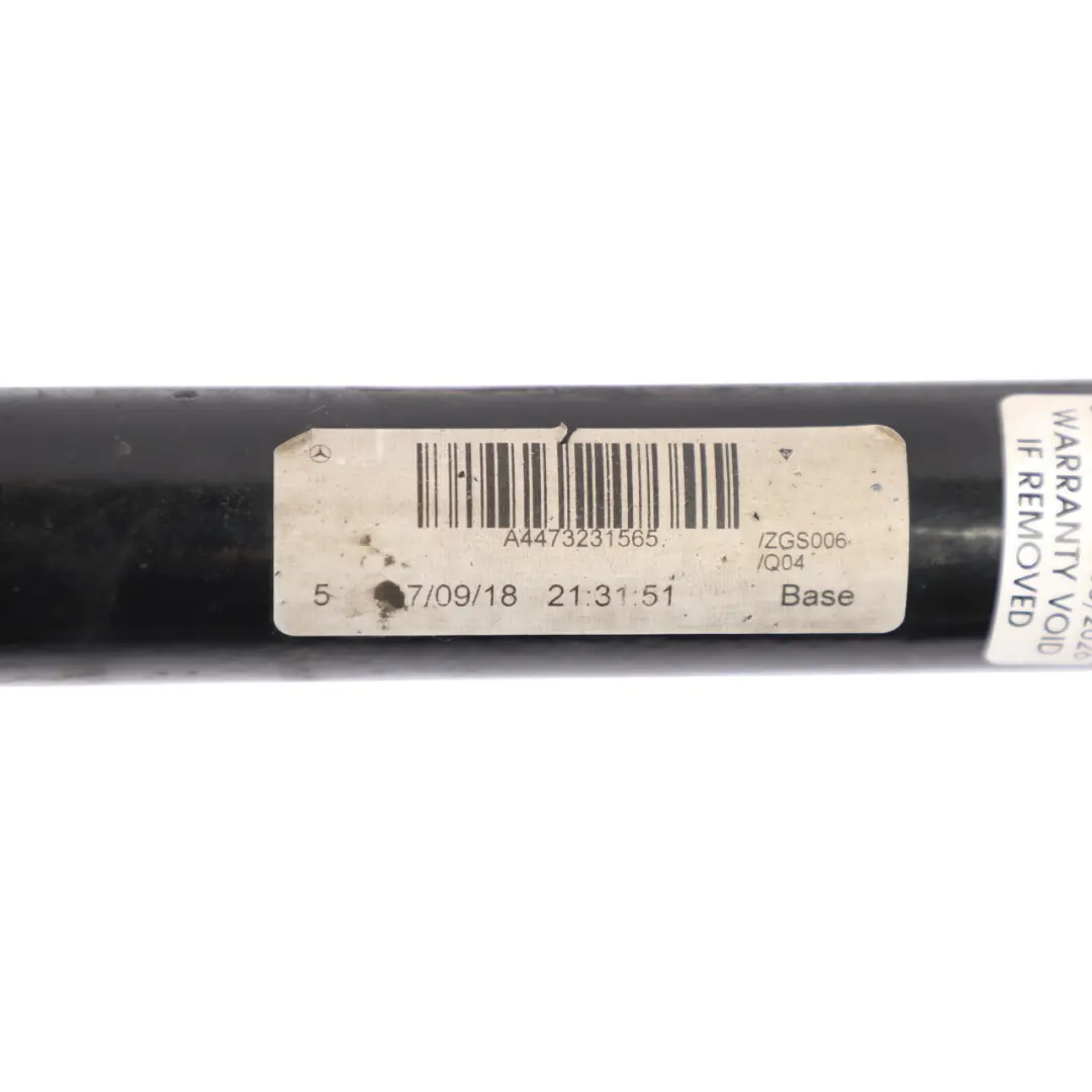 Front Axle Suspension Anti Roll Sway Bar Stabilizer A4473231565 to Mercedes W447 with Part number A4483230000 Mercedes W447 Front Axle Suspension Anti Roll Sway Bar Stabilizer A4473231565 - SKU A4483230000 - Part number A4483230000