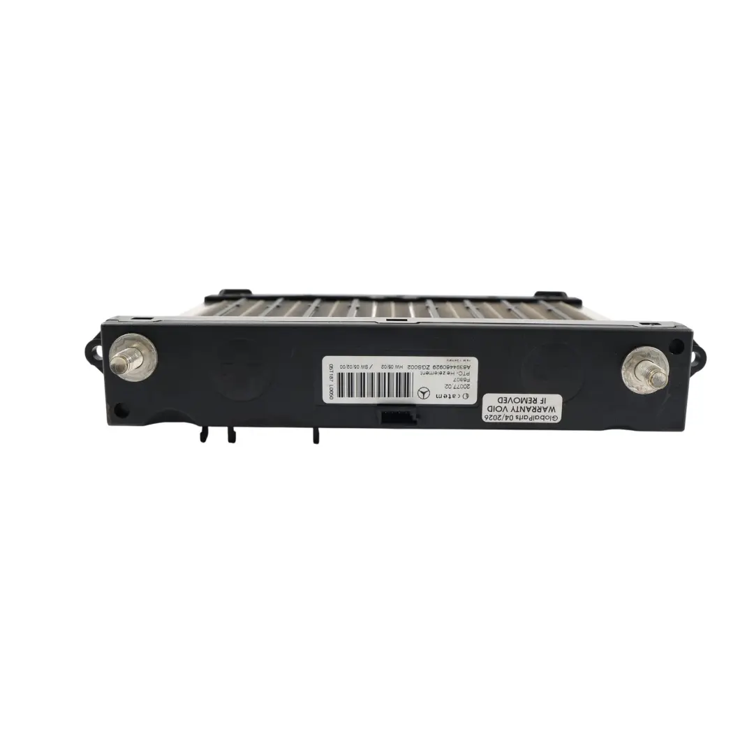 Riscaldante Riscaldatore Ausiliario per Mercedes W639 Vito Elemento con numero di parte A6394460929 Mercedes W639 Vito Elemento Riscaldante Riscaldatore Ausiliario - SKU A6394460929 - Numero di parte A6394460929