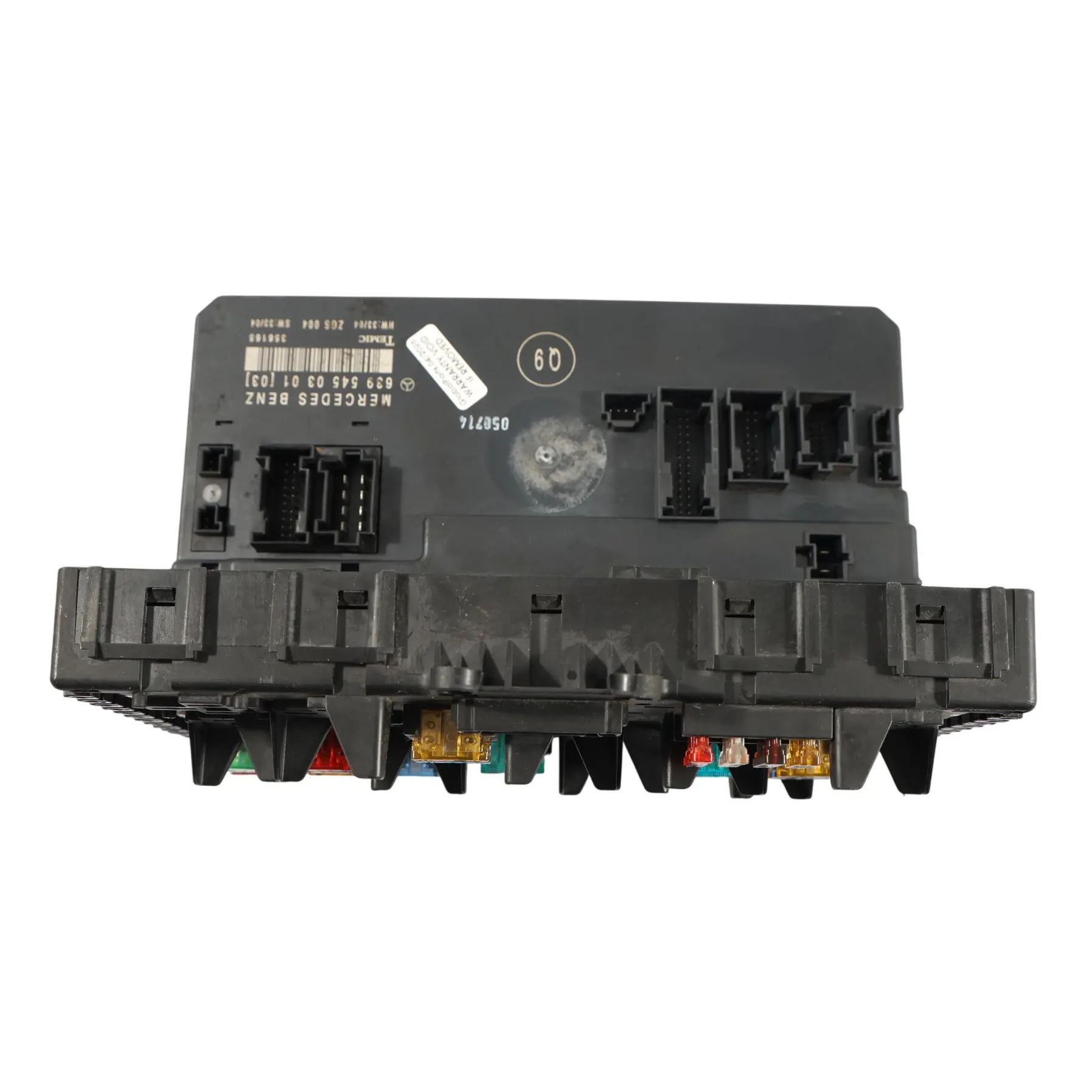 Mercedes W639 Caja Fusibles Relé Unidad Control Módulo Eléctrico SAM A6395450301