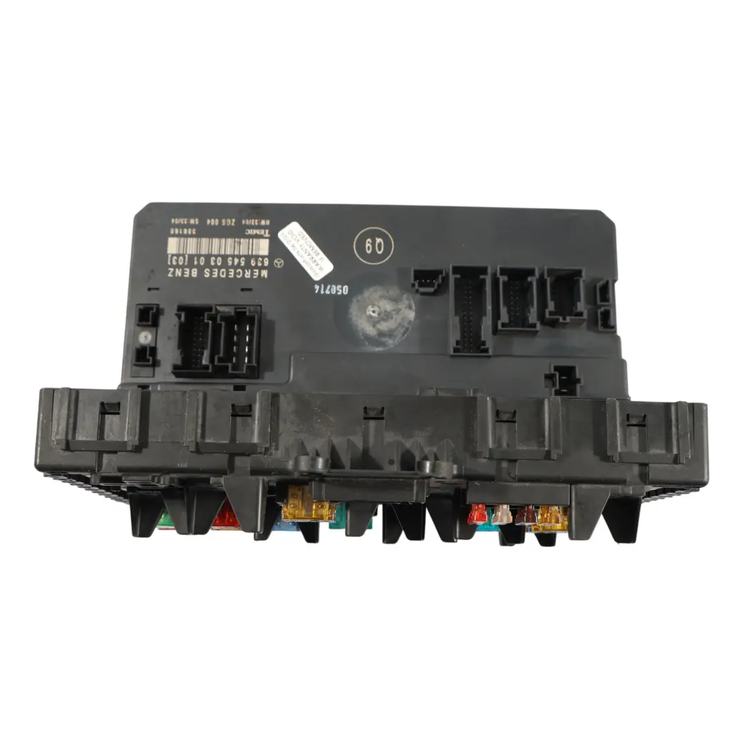 Mercedes W639 Sicherungskasten Relais Steuergerät Elektrik Modul SAM - SKU A6395450301-3 - Teilenummer A6395450301