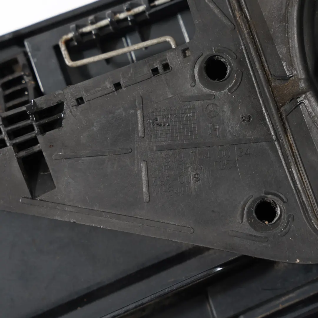 Mercedes Vito W639 Fuel Filler Flap Cover Trim Carbon Black - 040 - SKU A6397500304-CBL - Part number A6397500304