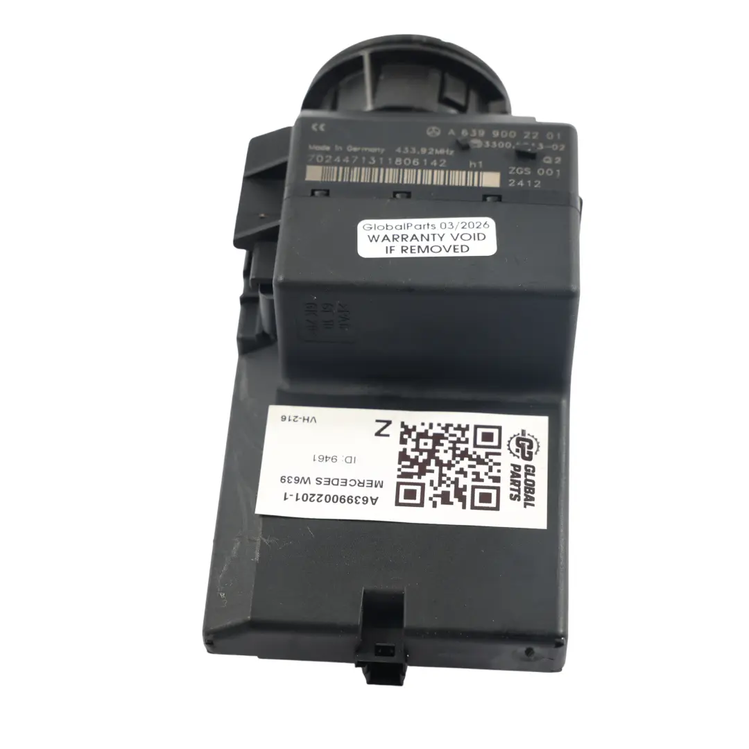 Contacteur Démarreur Barillet Unité pour Mercedes Vito W639 à propos du numéro de pièce A6399002201 Mercedes Vito W639 Contacteur Démarreur Barillet Unité - SKU A6399002201-1 - Numéro de pièce A6399002201