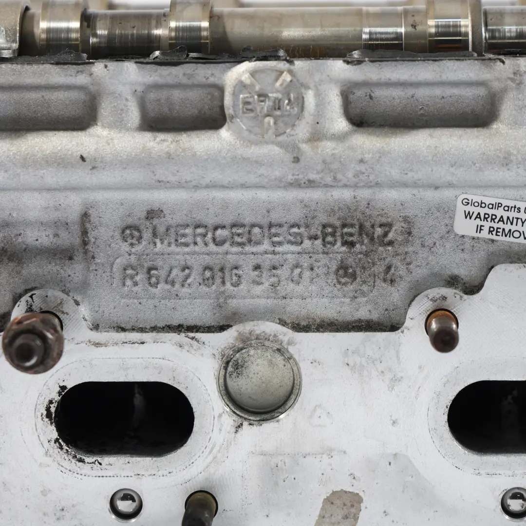 Culata Cilindros Banco 4-6 Derecha OM642 V6 para Mercedes W204 W212 W221 con número de pieza A6420100621 Mercedes W204 W212 W221 Culata Cilindros Banco 4-6 Derecha OM642 V6 - SKU A6420100621 - Número de pieza A6420100621