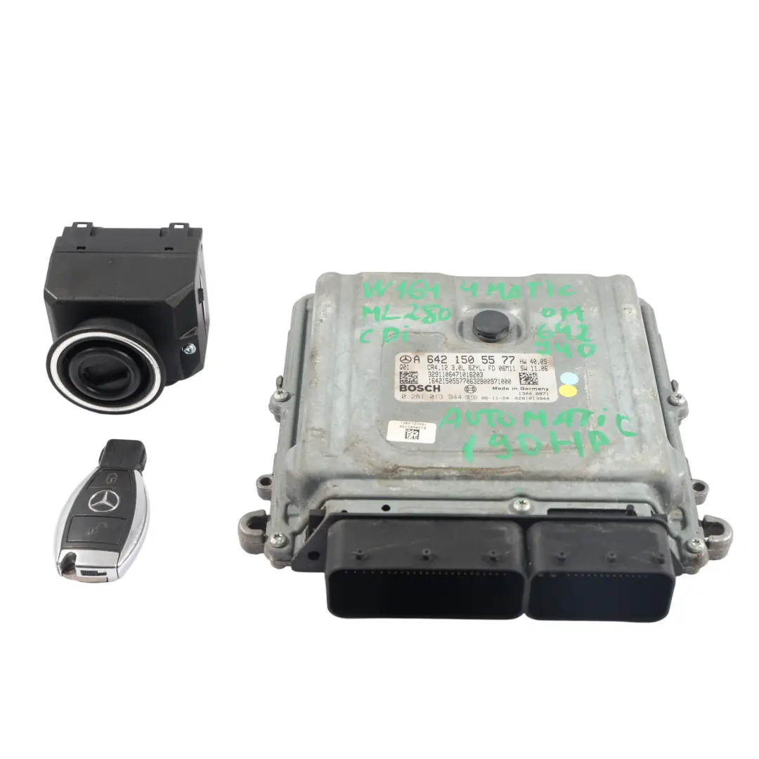 Mercedes W164 Motor Steuergerät Kit 190HP 642940 4MATIC Diesel - SKU A6421505577-1 - Teilenummer A6421505577
