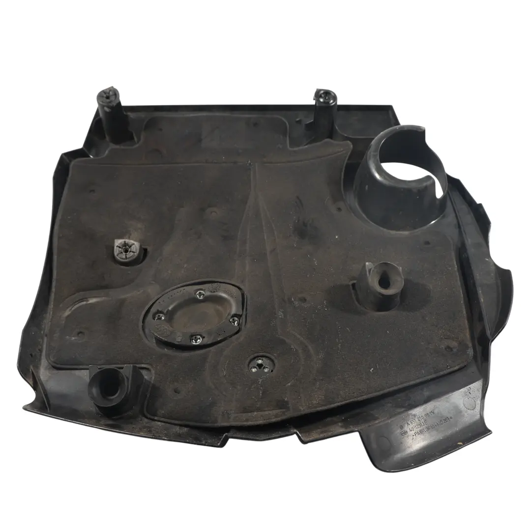 Mercedes W176 OM651 Diesel Motor Obere Verkleidung Deckel - SKU A6510109815 - Teilenummer A6510109815