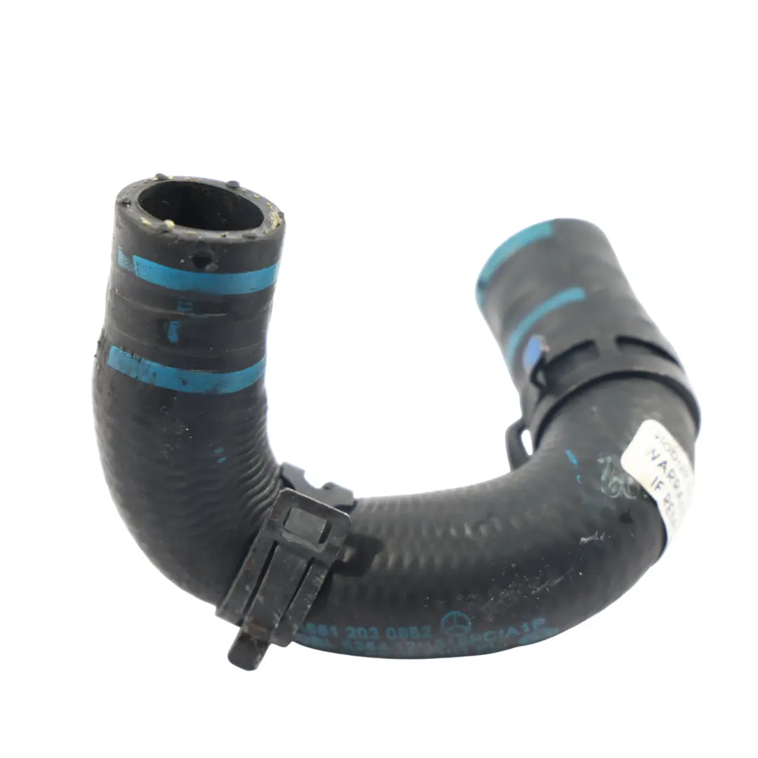  Tuyau de refroidissement Mercedes W204 OM651 EGR Ligne soupape du refroidisseur - SKU A6512030882 - Numéro de pièce A6512031882