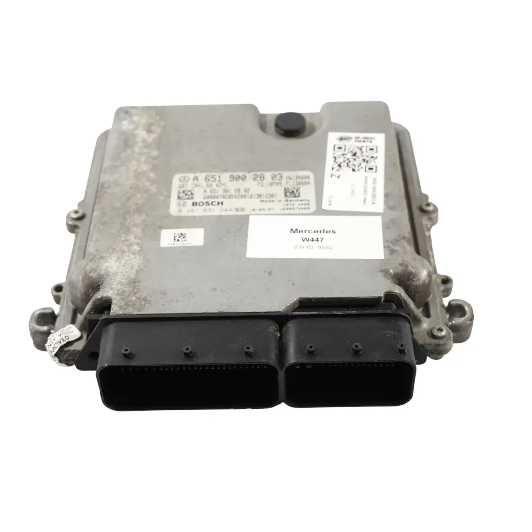 Centralina Motore ECU 136HP 114 CDI OM651.950 Manuale per Mercedes W447 con numero di parte A6519002803 Mercedes W447 Centralina Motore ECU 136HP 114 CDI OM651.950 Manuale - SKU A6519002803-6 - Numero di parte A6519002803