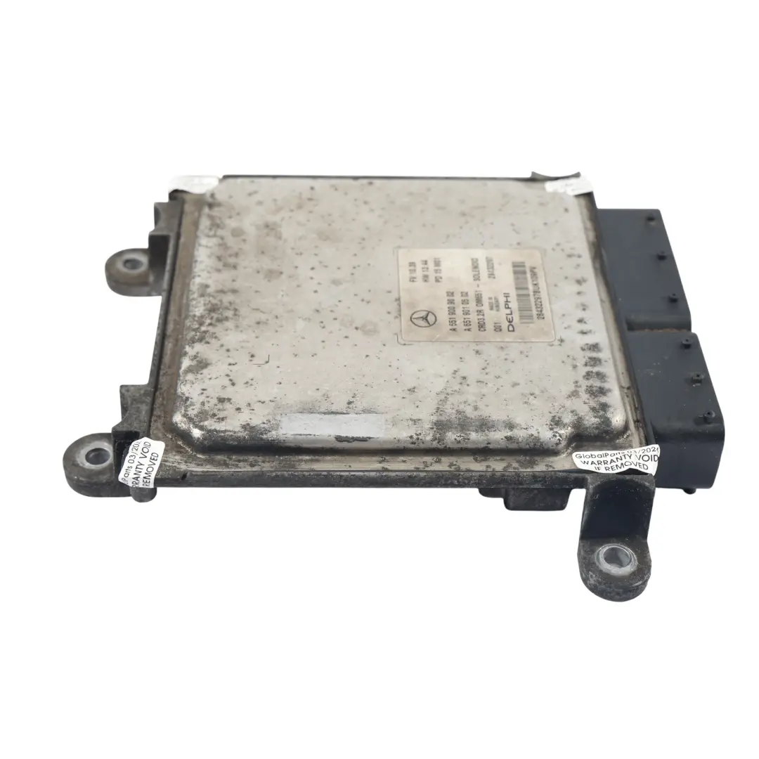 Mercedes W212 E300 BlueTEC Hybrid 204HP Engine Control Module ECU - SKU A6519009002 - Part number A6519009002