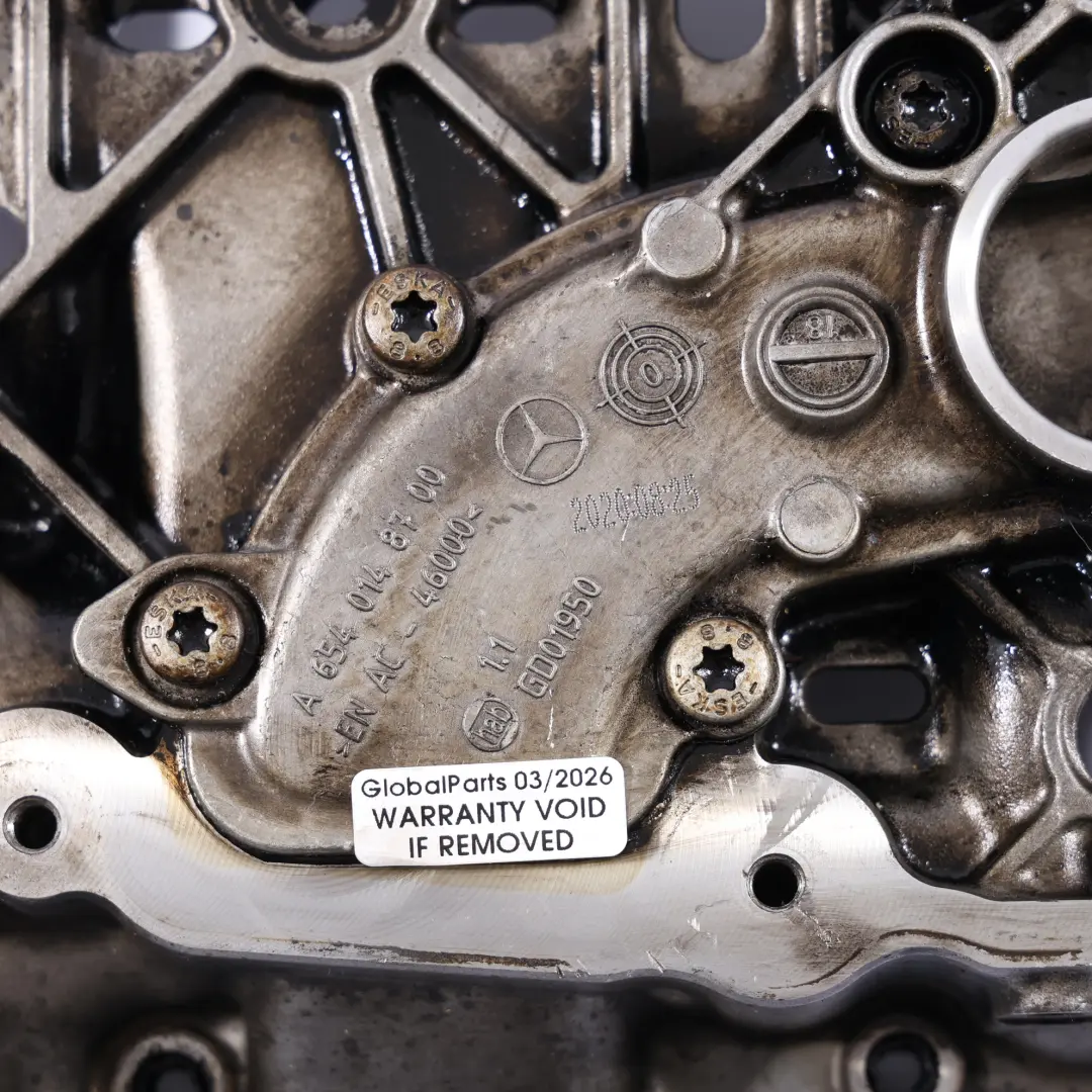 Mercedes Vito W447 OM654.920 Tapa de la parte inferior del cárter - SKU A6540100111 - Número de pieza A6540100111