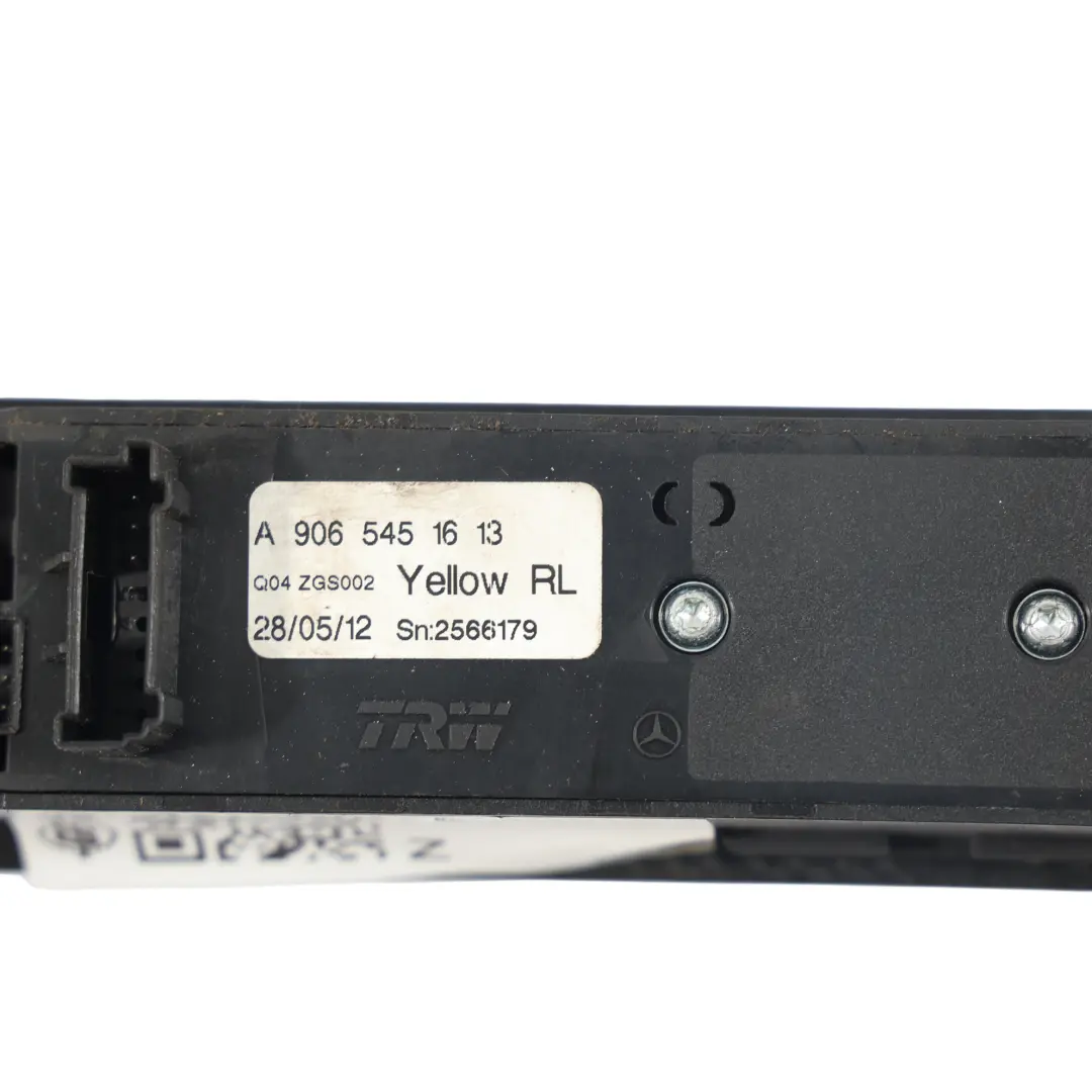 Mercedes Sprinter W906 Window Lifter Switch Driver's Side Panel - SKU RHD-A9065451613-2 - Part number A9065451613