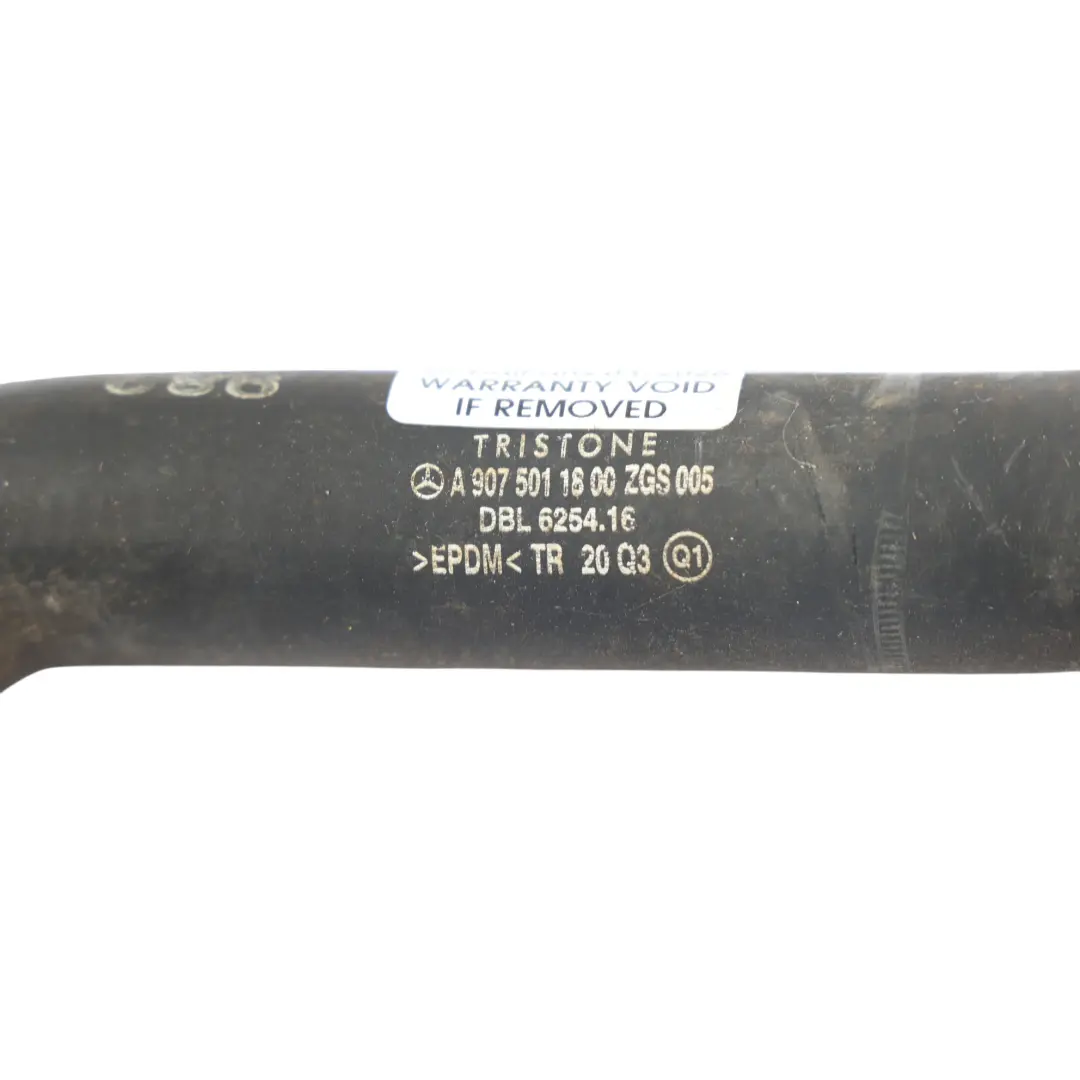 Mercedes W907 W910 Manguera Refrigerante Agua - SKU A9075011800 - Número de pieza A9075011800