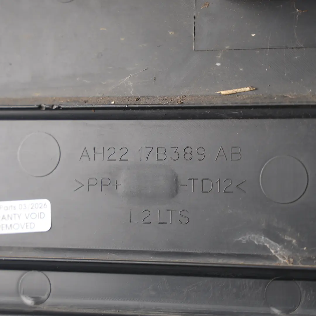 Land Rover Discovery 4 L319 License Number Plate Holder Trim - SKU AH22-17B389-AB - Part number AH22-17B389-AB